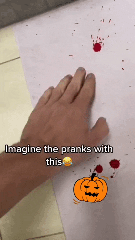 Bloody Footsteps Bath Mat – Magical Horror Style