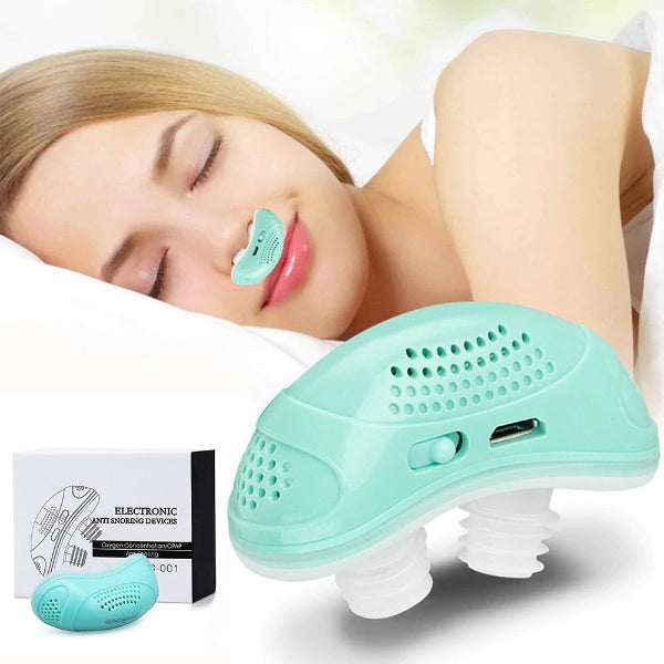 CalmFlow Deluxe Snoring Solution | Silent CPAP-Free Airflow Device for Deep Sleep