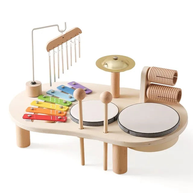 Creative Wooden Toy Music Station – MelodyMaker