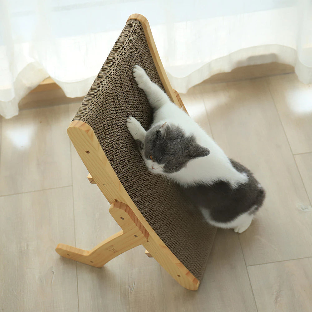 The 3-in-1 Scratching Post and Lounge Chair for Cats – ClawLounge