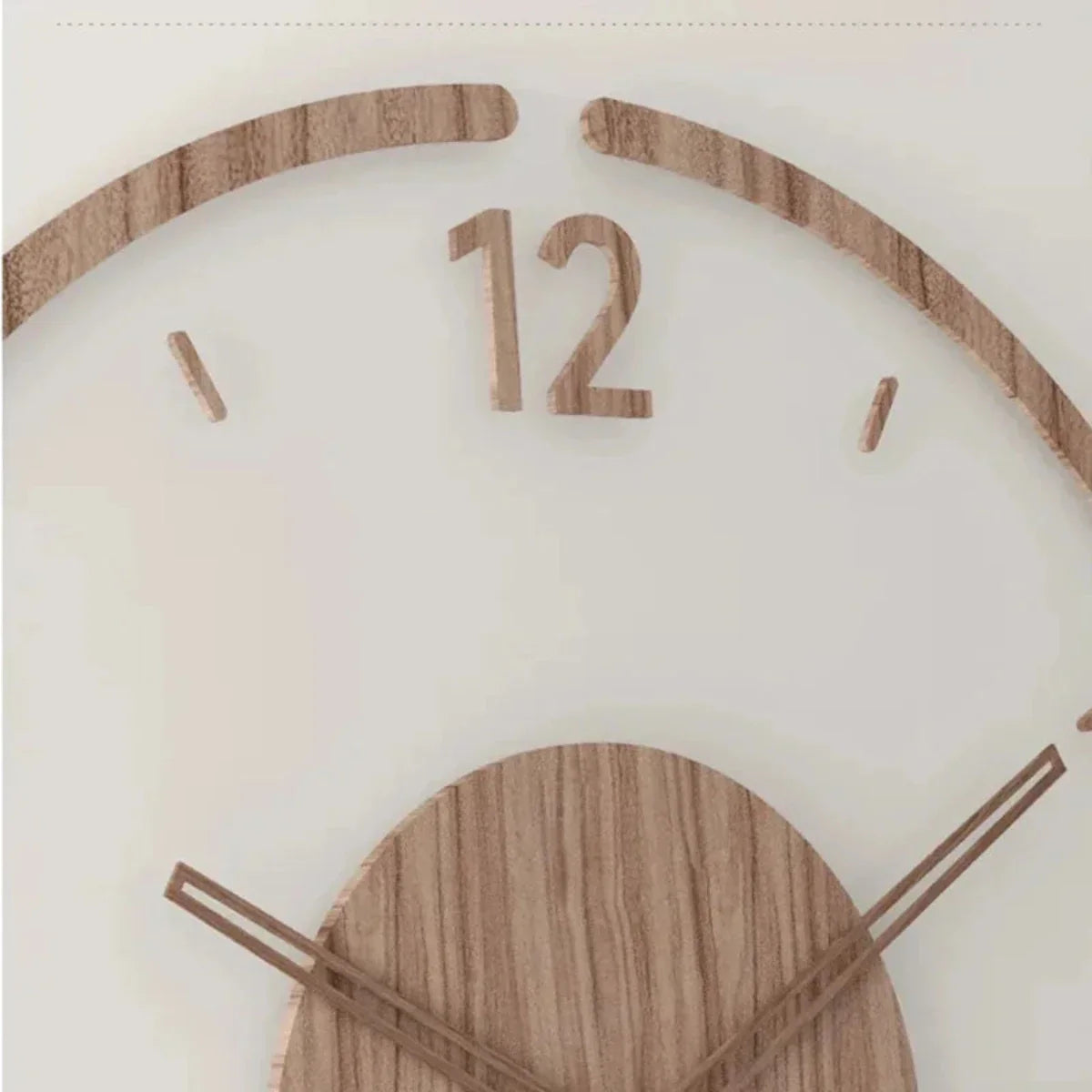 Nordic Glass Wall Clock Yara