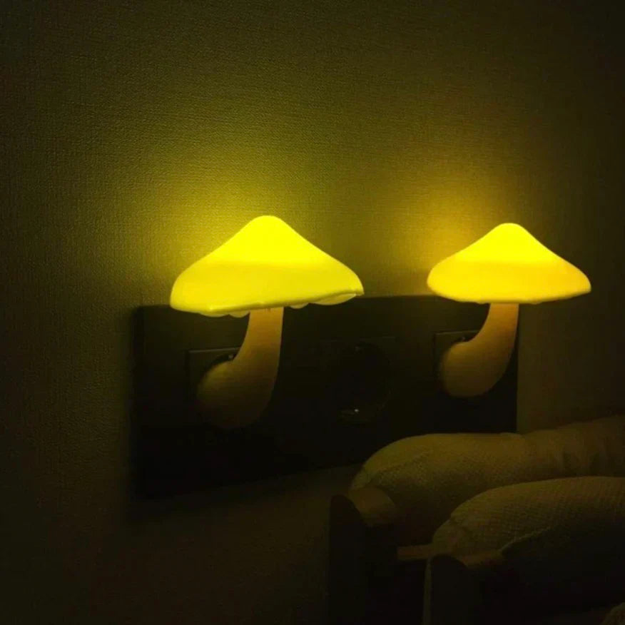 Socket Night Light in Mushroom Shape – GlowShroom