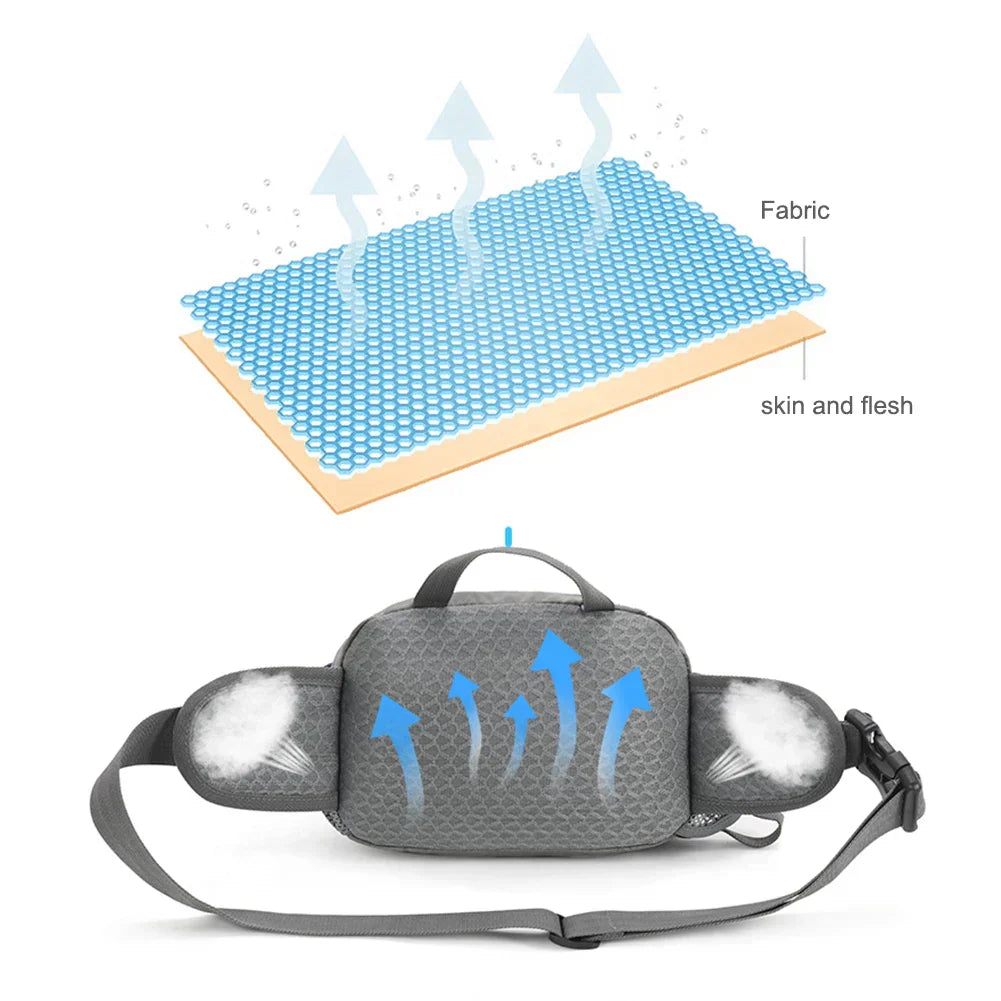 Sport Waist Bag with Bottle Holder – Vega