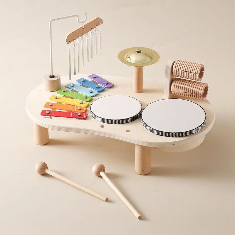 Creative Wooden Toy Music Station – MelodyMaker