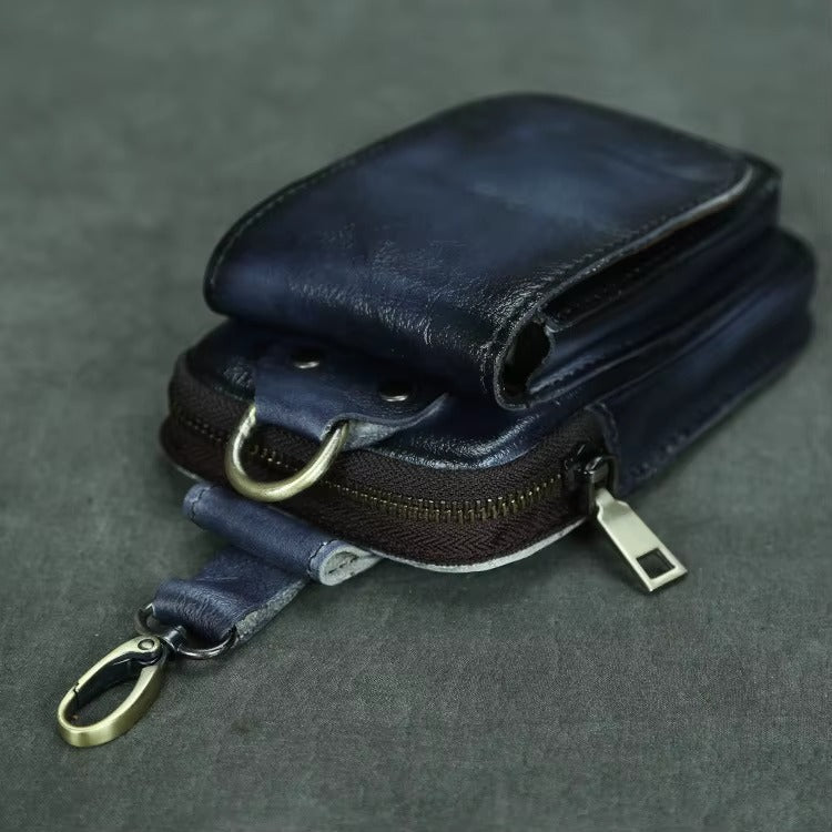 Stylish Leather Hip Bag for Men