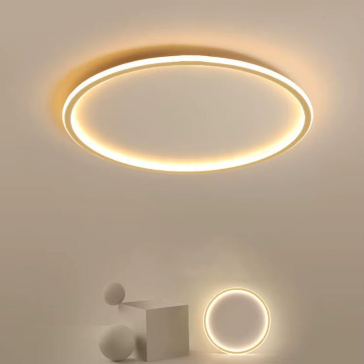 Scandinavian Round LED Ceiling Light - Elegant Design