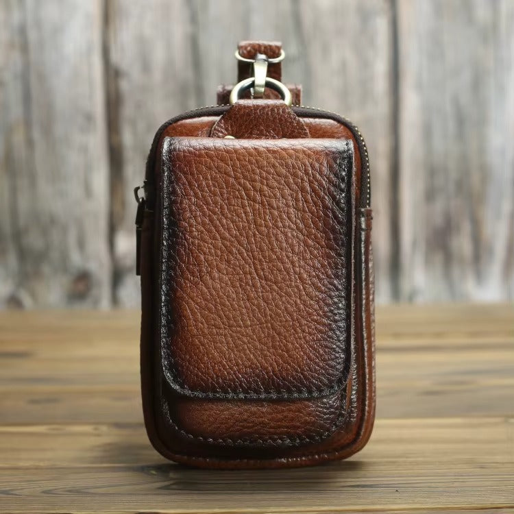 Stylish Leather Hip Bag for Men