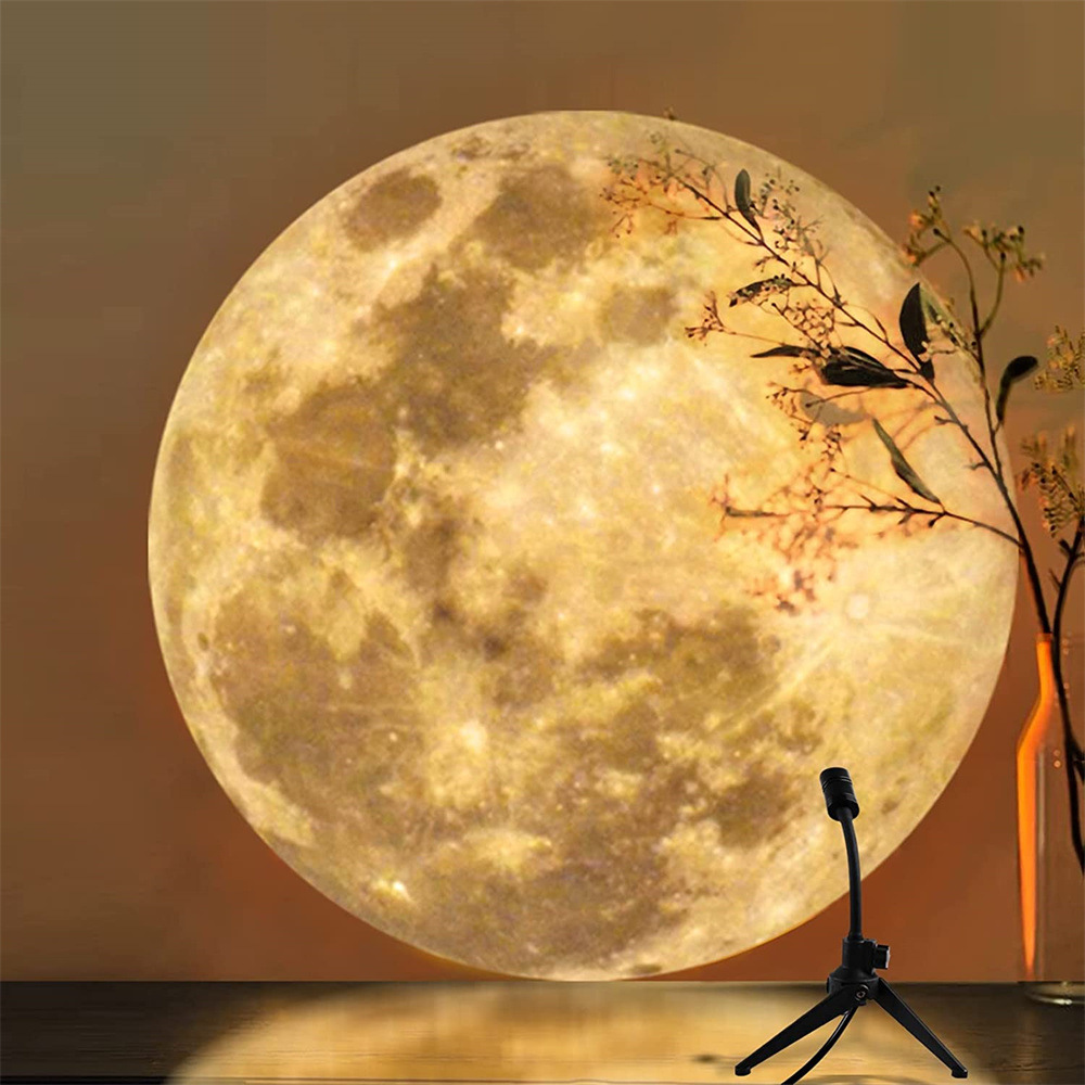 Projection Lamp Earth and Moon – CelestiaGlow