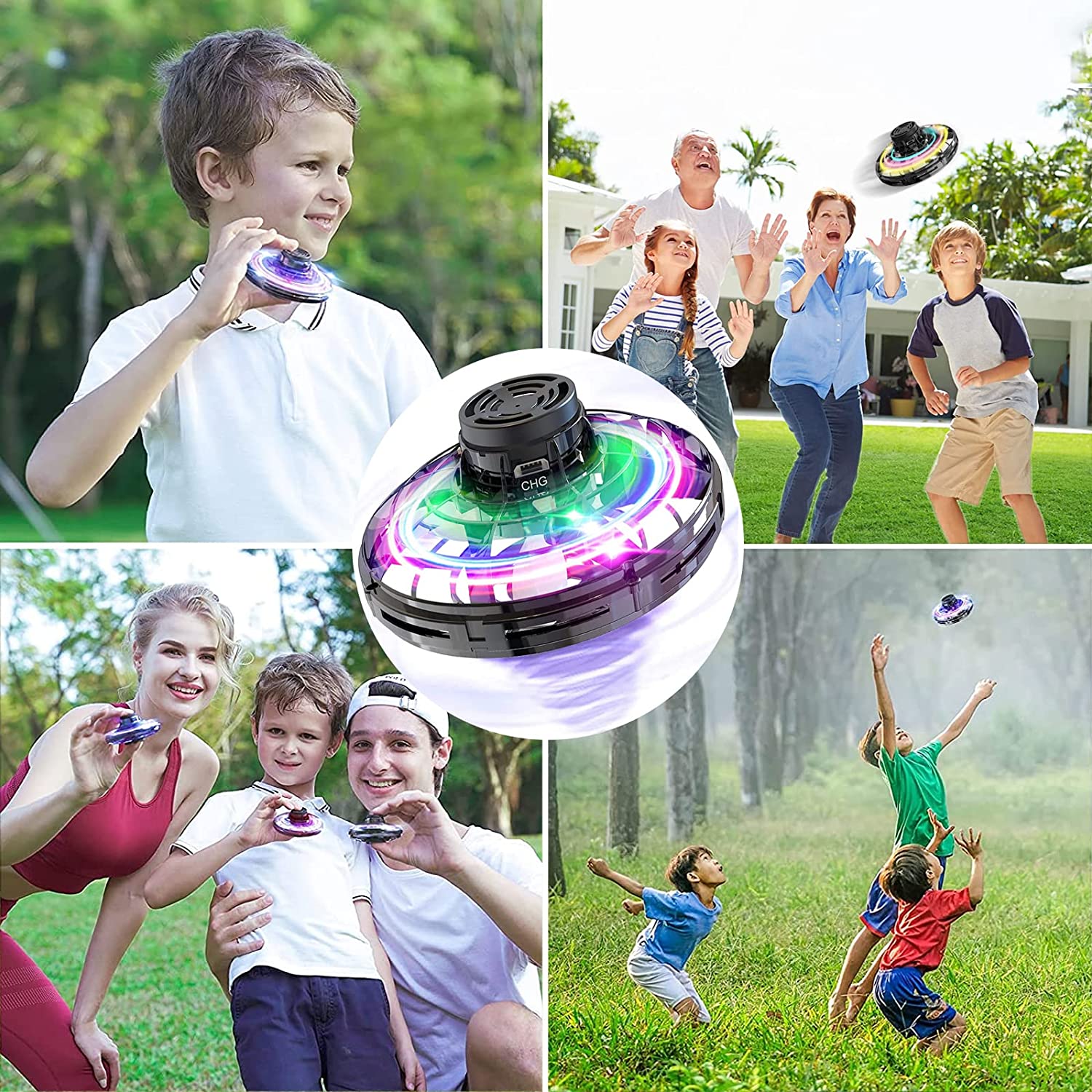 Flynova™ Infrared UFO Toy - Smart Flying Entertainment