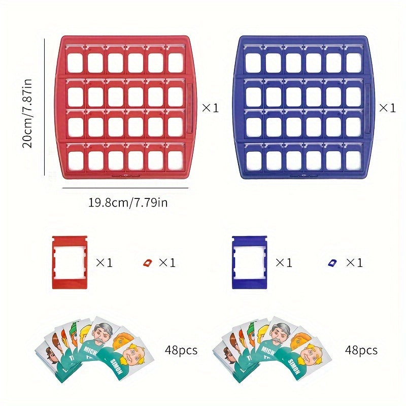 Who Is It? - Interactive Board Game for Family and Friends