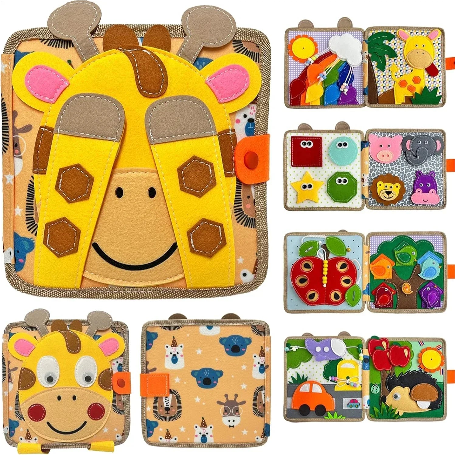 Sensory Book for Toddlers - Discovery Spectacle