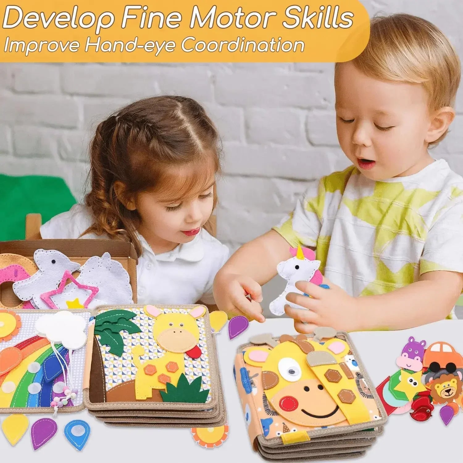 Sensory Book for Toddlers - Discovery Spectacle