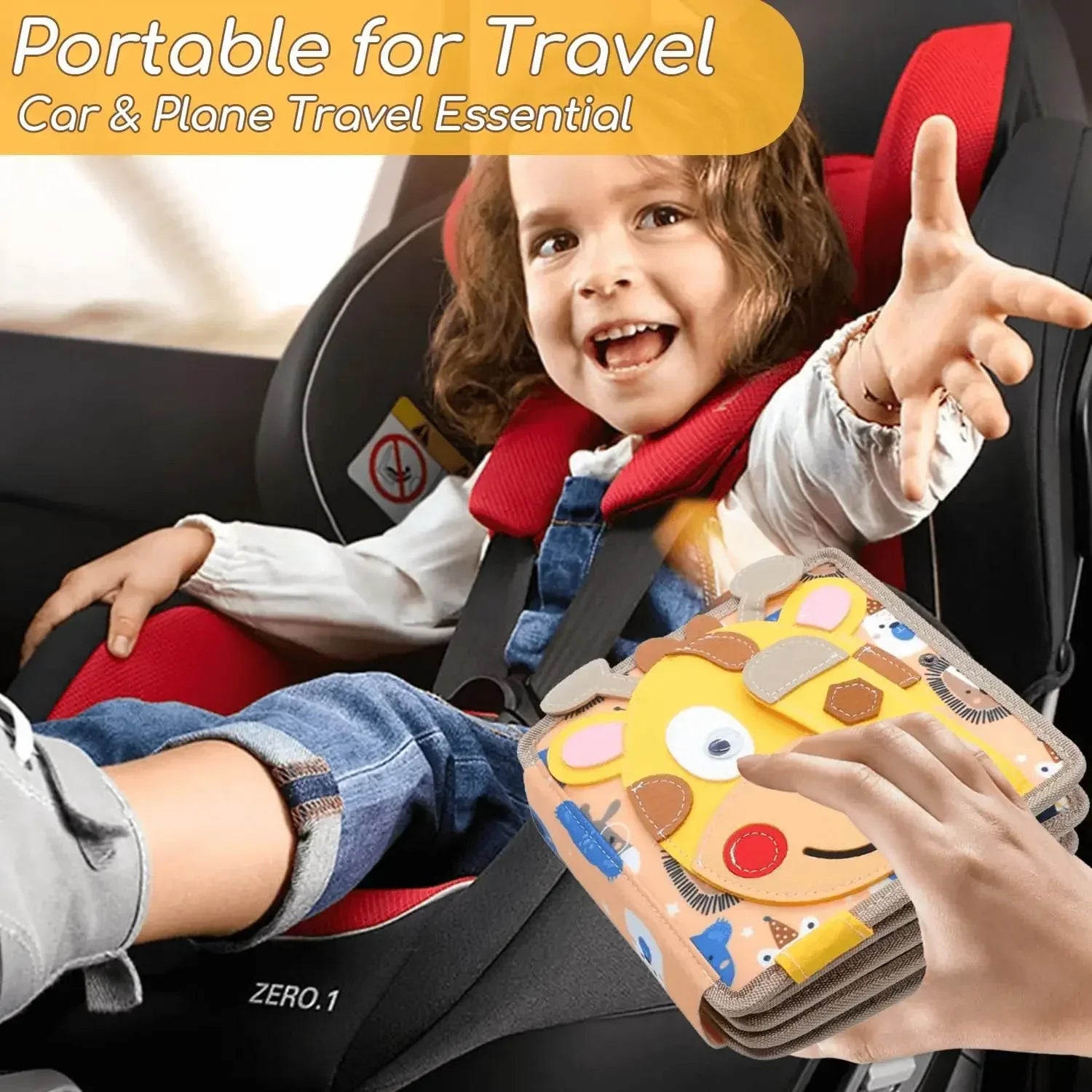 Sensory Book for Toddlers - Discovery Spectacle