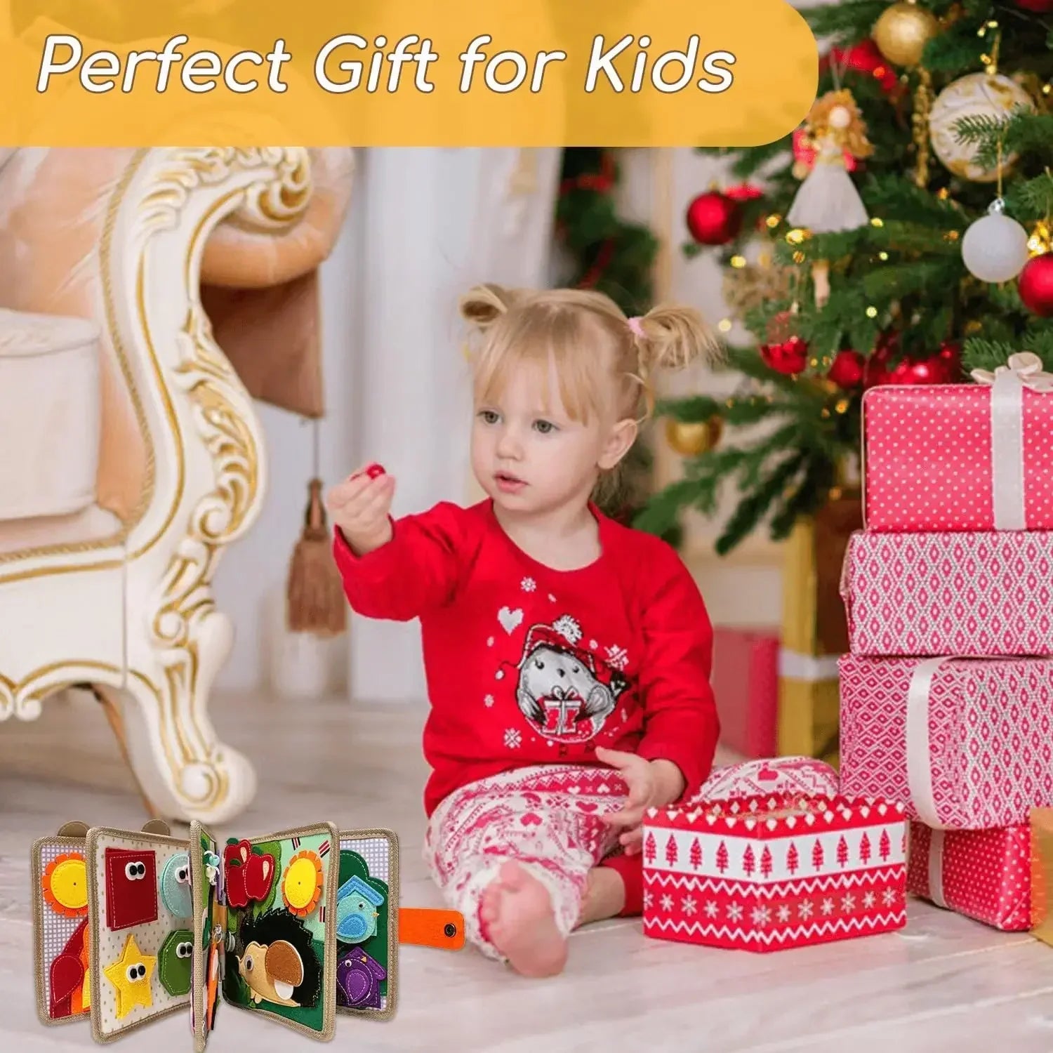 Sensory Book for Toddlers - Discovery Spectacle