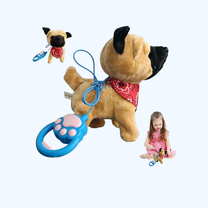 Interactive Plush Puppy - Electronic Toy Dog for Children