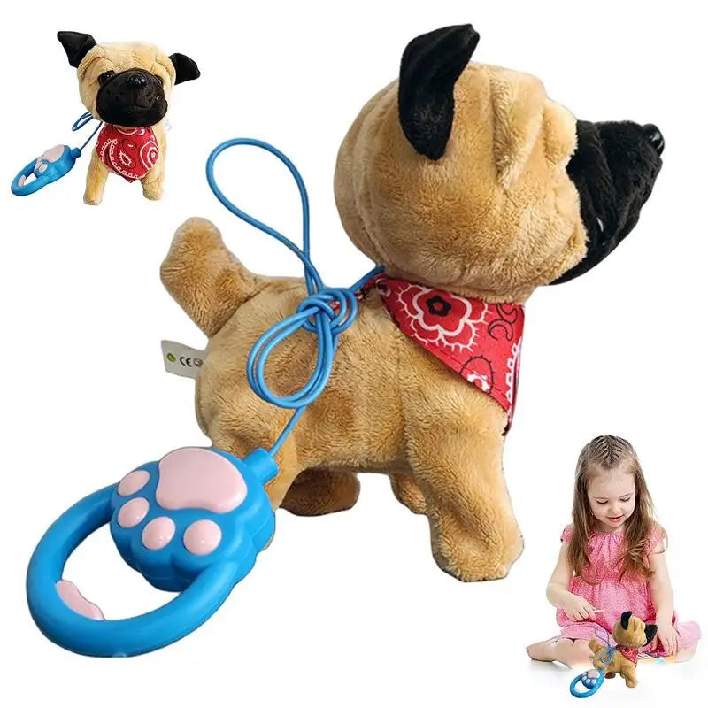 Interactive Plush Puppy - Electronic Toy Dog for Children