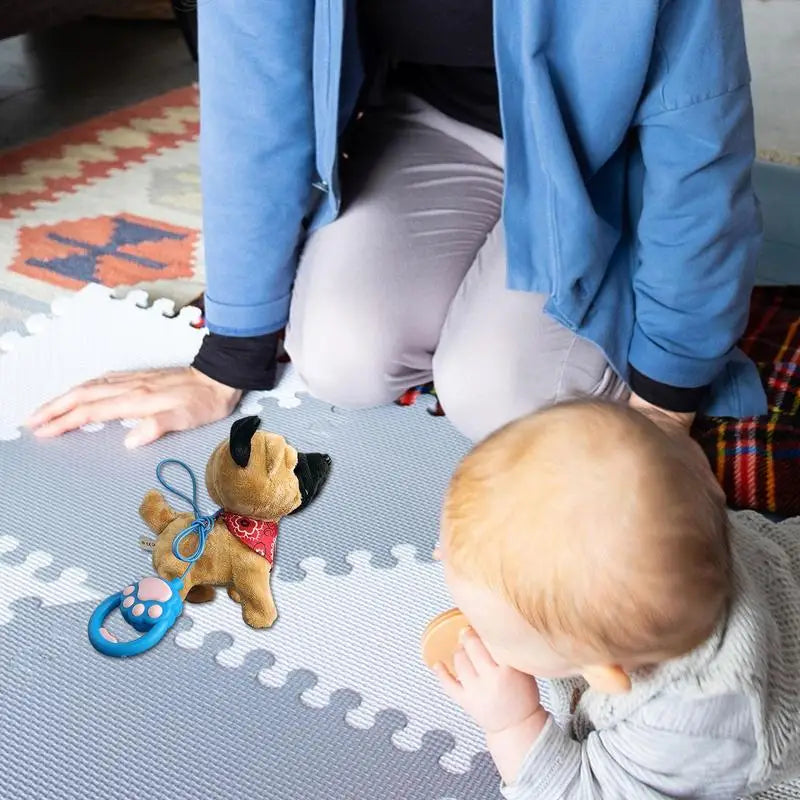 Interactive Plush Puppy - Electronic Toy Dog for Children