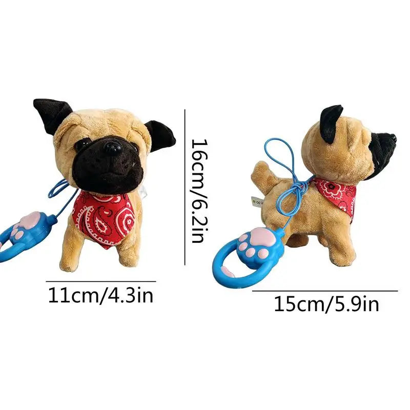 Interactive Plush Puppy - Electronic Toy Dog for Children