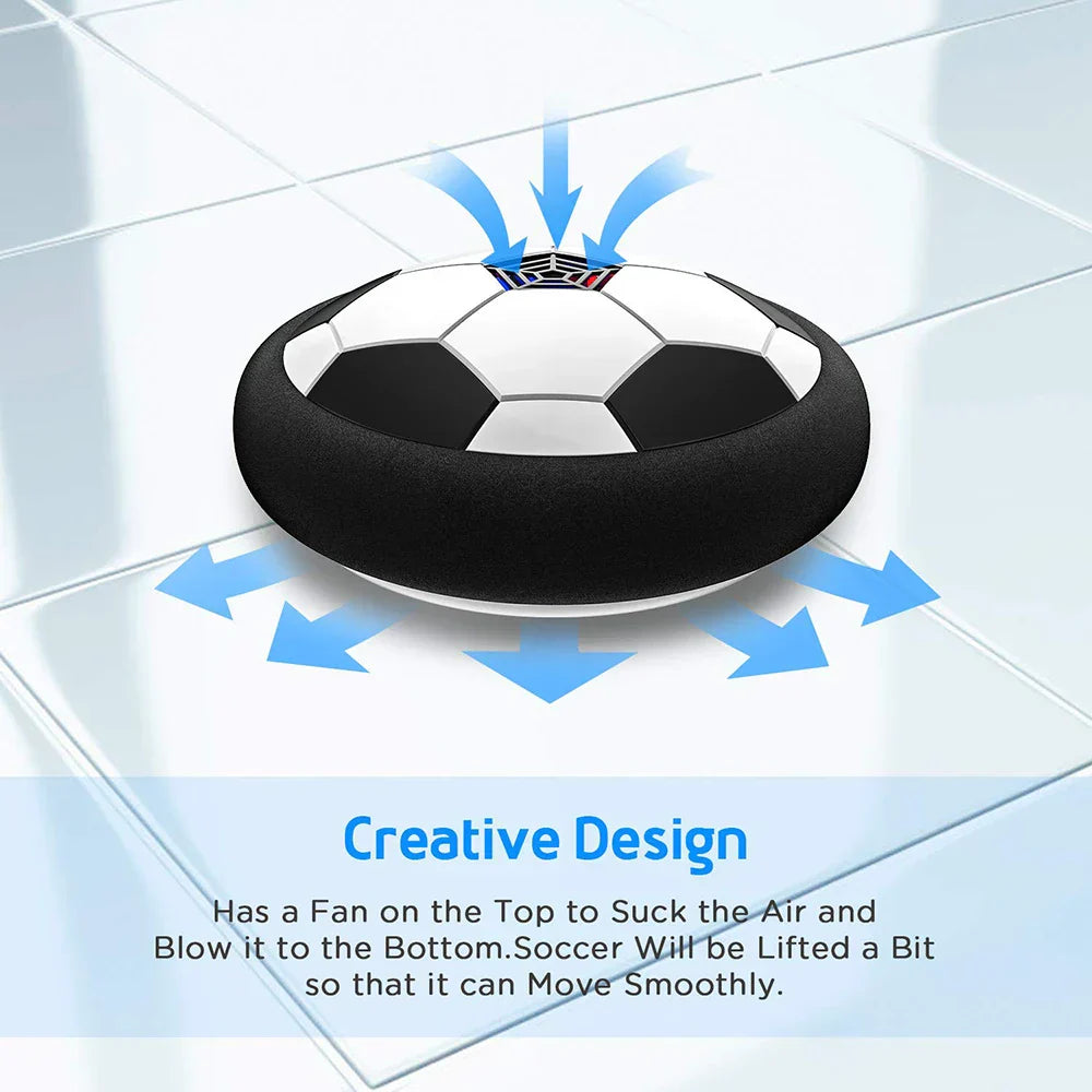 Floating Football with LED & Music - Interactive Sports Toy