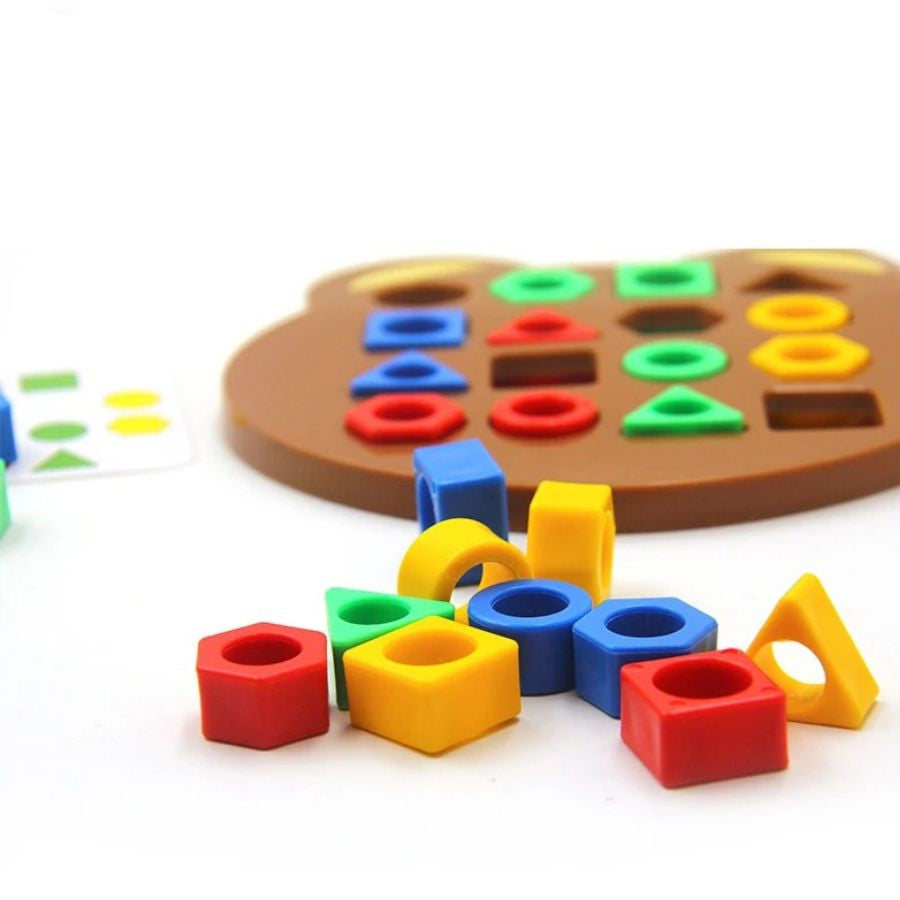 Shapes and Colours Puzzle for Children - ShapeMatch