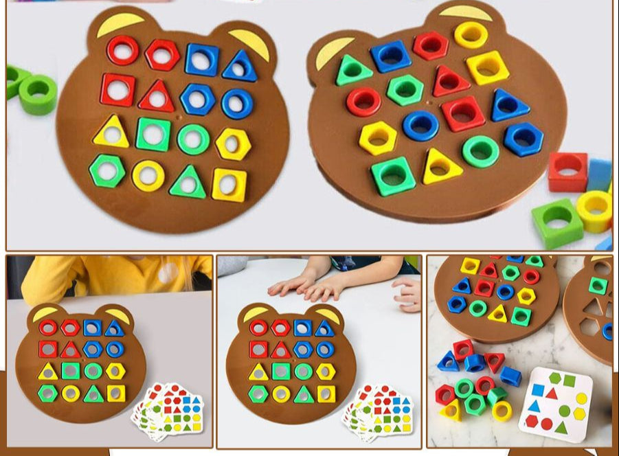 Shapes and Colours Puzzle for Children - ShapeMatch