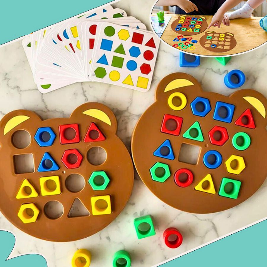 Shapes and Colours Puzzle for Children - ShapeMatch