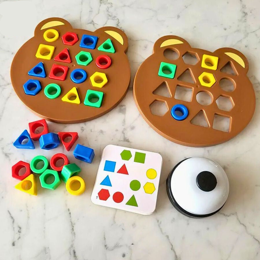 Shapes and Colours Puzzle for Children - ShapeMatch