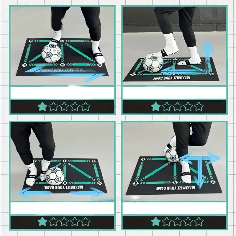 Junior Soccer Skills Mat - Improve Your Football Skills