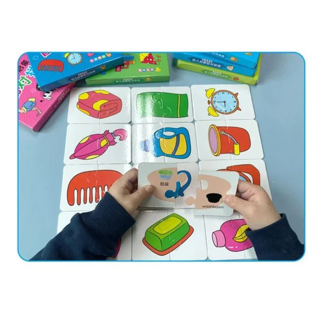 Memory Card Game for Children – Playfully Enhances Memory & Concentration (Buy 1 Get 1 Free)