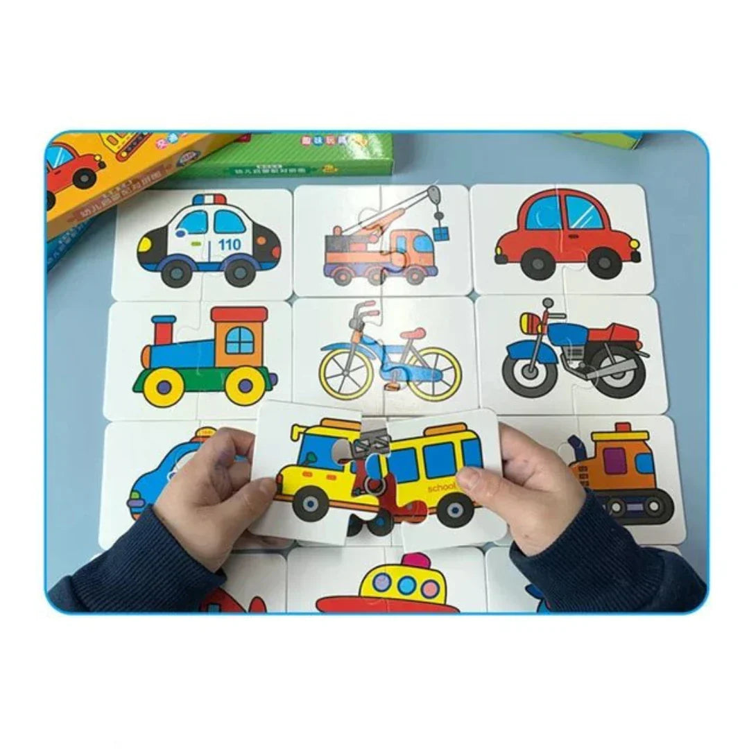 Memory Card Game for Children – Playfully Enhances Memory & Concentration (Buy 1 Get 1 Free)