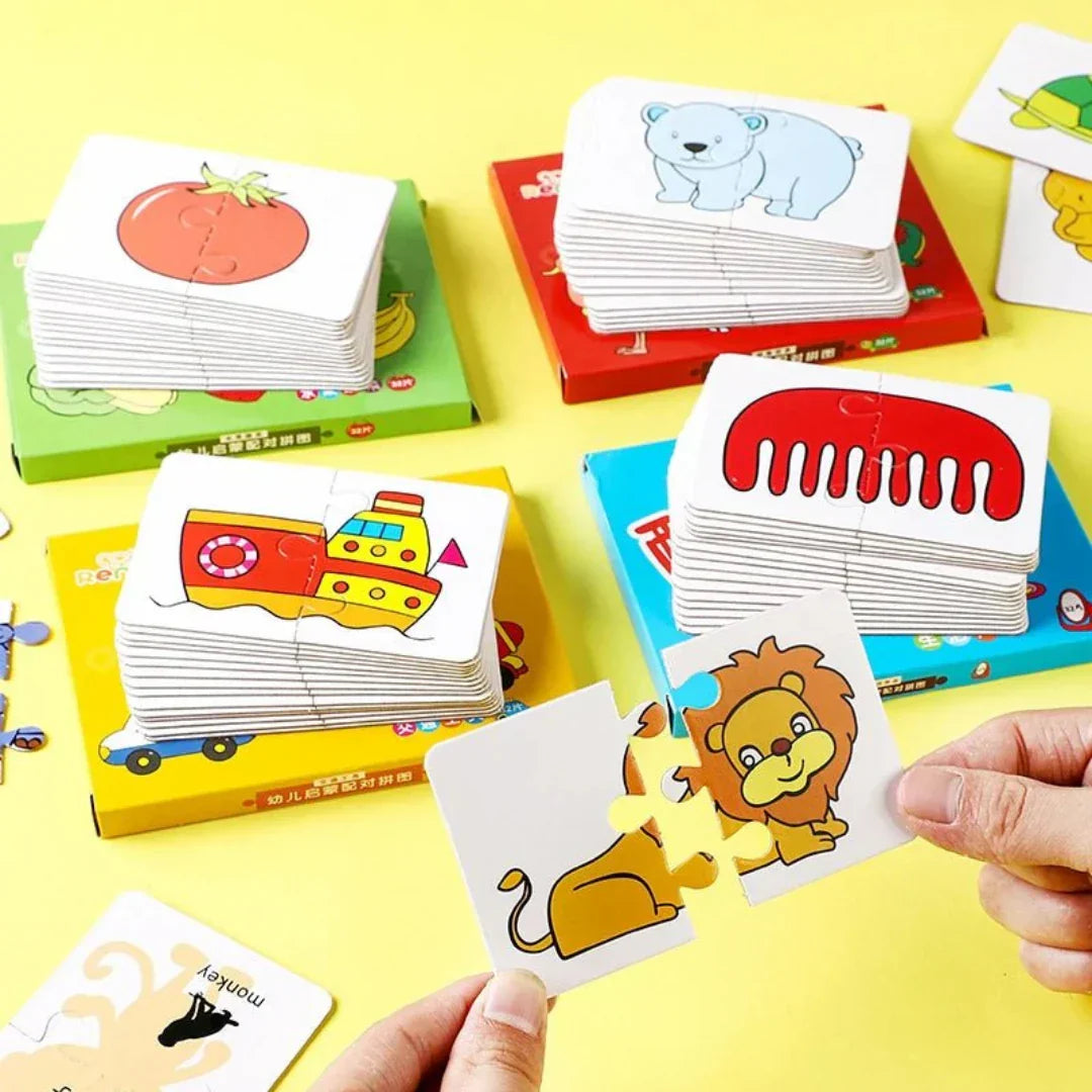 Memory Card Game for Children – Playfully Enhances Memory & Concentration (Buy 1 Get 1 Free)