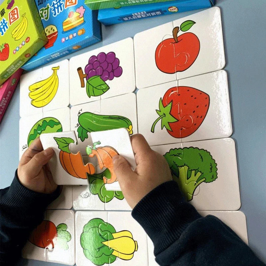 Memory Card Game for Children – Playfully Enhances Memory & Concentration (Buy 1 Get 1 Free)
