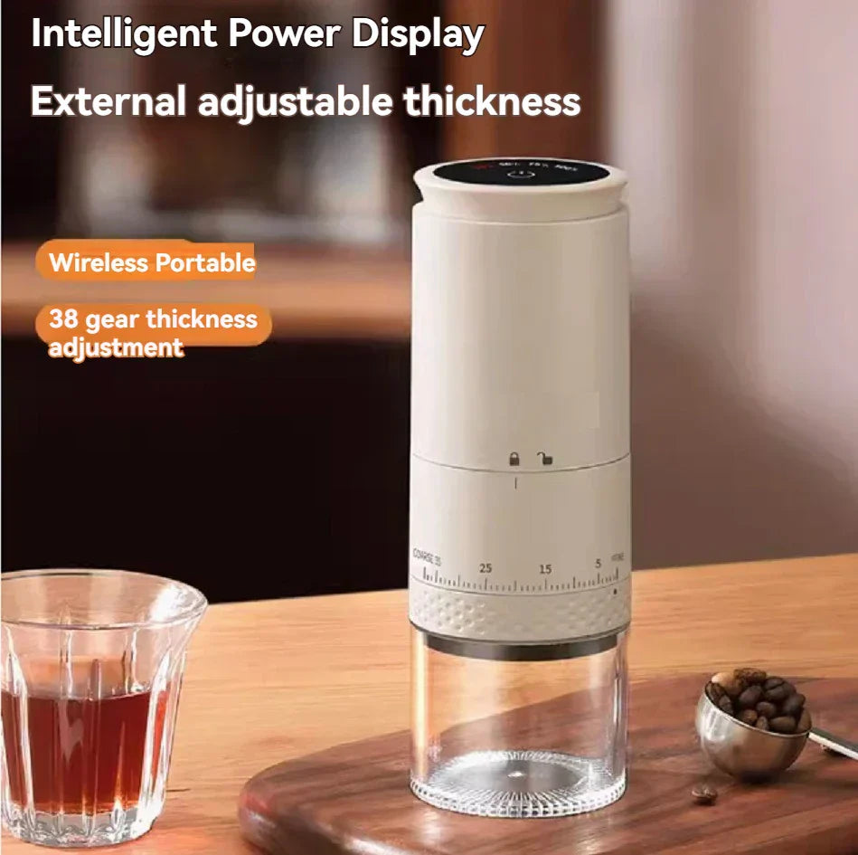 Portable Electric Coffee Grinder - BeanBuddy
