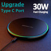 30W WIRELESS FAST CHARGER FOR IPHONE & OTHER DEVICES | INDUCTION CHARGING PAD