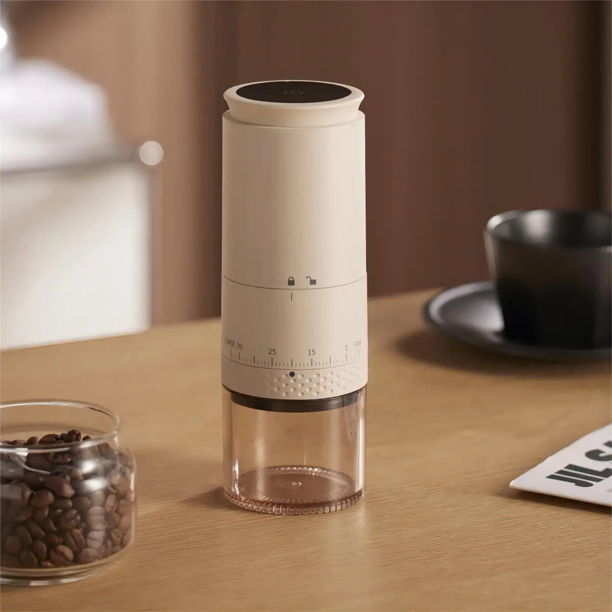 Portable Electric Coffee Grinder - BeanBuddy
