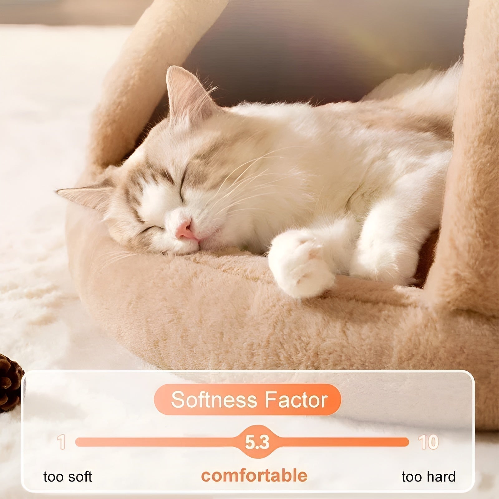 Winter Snuggle Tent for Pets – Frosty PurrPalace