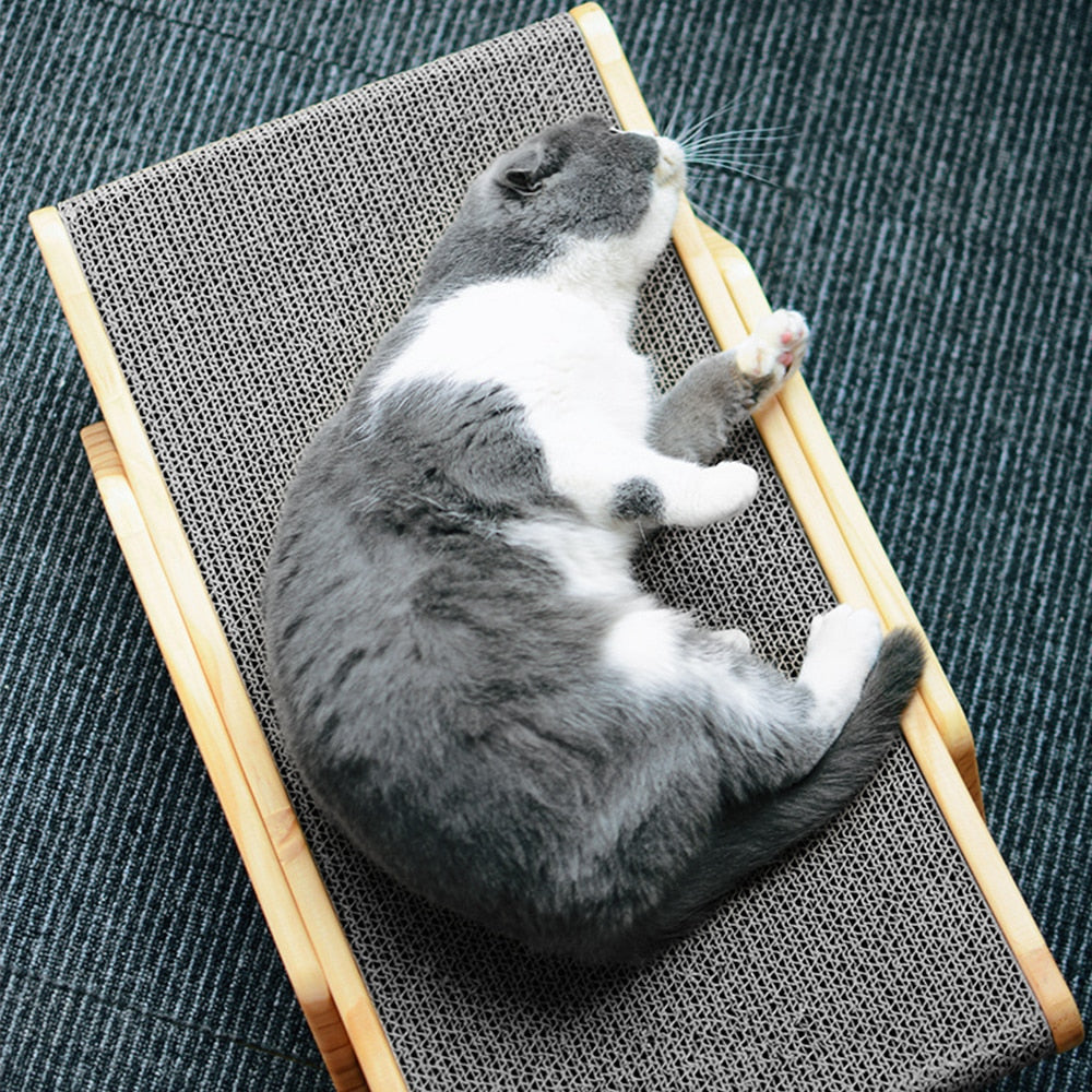 The 3-in-1 Scratching Post and Lounge Chair for Cats – ClawLounge