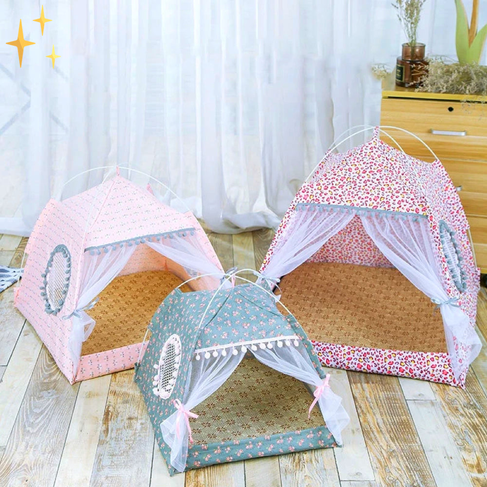 Shady Pet Tent with Curtains - PetTent