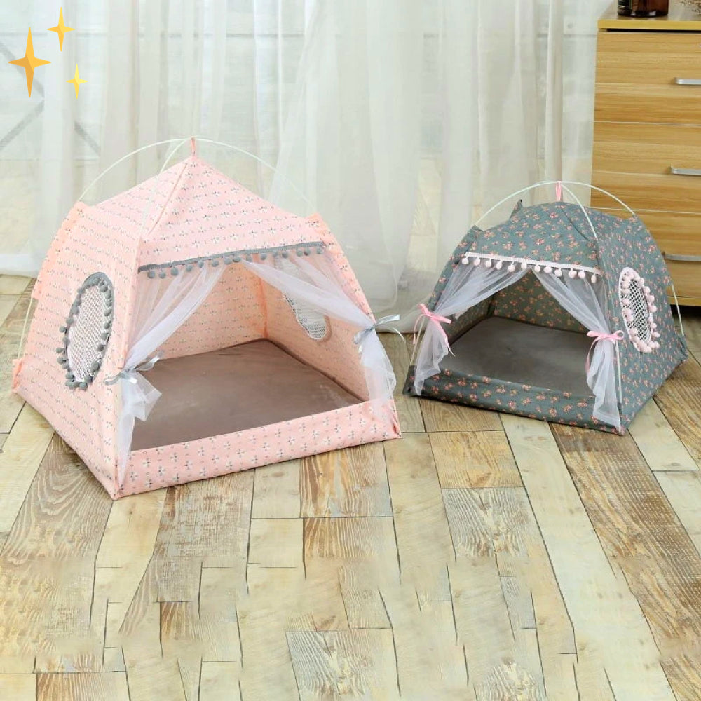 Shady Pet Tent with Curtains - PetTent