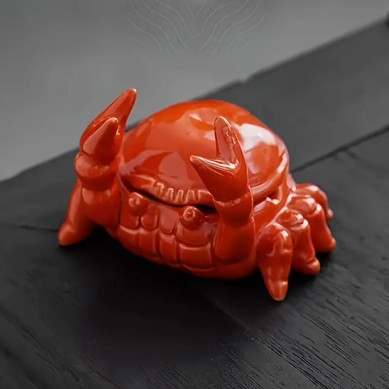 Ceramic Crab Ashtray - Unique Design - Decorative