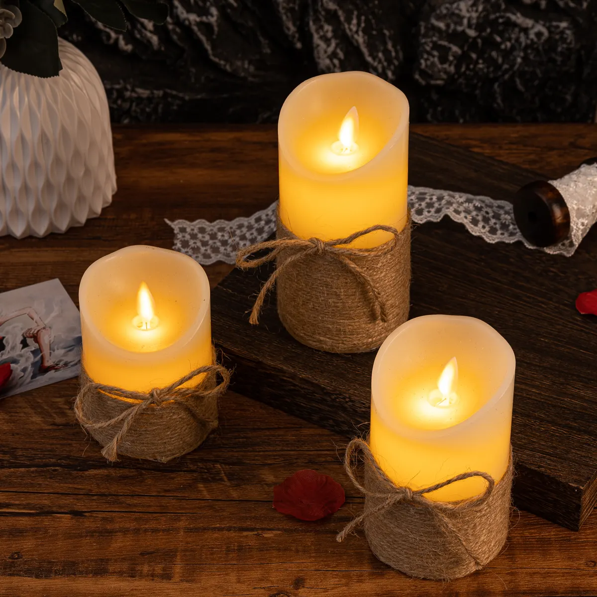 ZZ_NOSALE_EVER_24-07-2025_ Atmospheric LED Candles - GlowFlicker