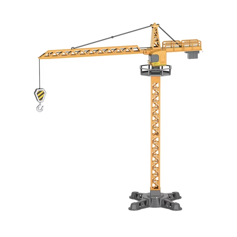 Toy Construction Site Set - Excavators & Cranes - Creative Play