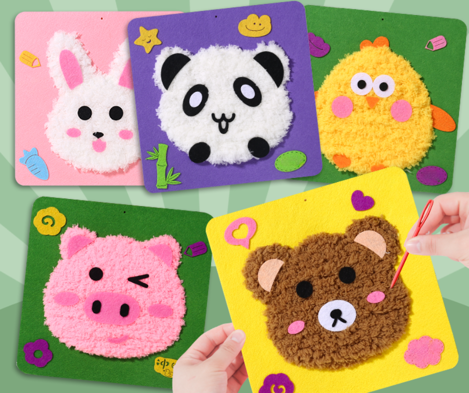Creative Embroidery Set for Children – StitchMates