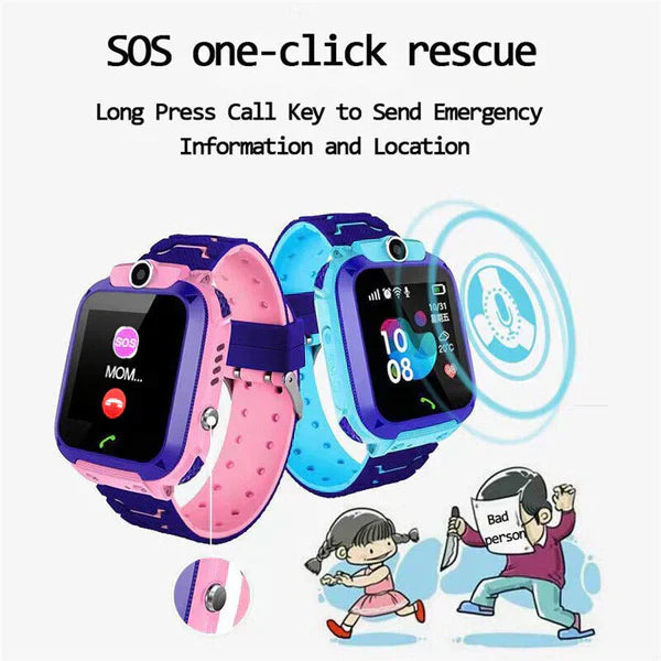 Children's GPS Watch with Location Tracking and Phone Function – Luna