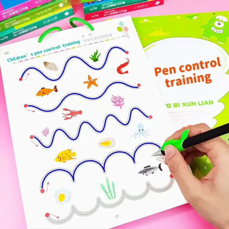 Educational Pull-Along Writing Book - TraceMaster