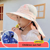 Children's Sun Hat with UPF 50+ - Wide Brim and Adjustable Chin Strap
