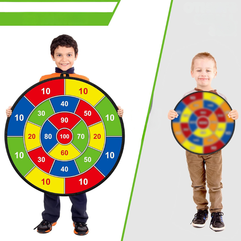 Large Children's Dartboard with Sticky Balls and Darts – PlayTarget