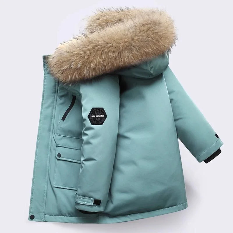 Children's Winter Coat - Waterproof and Warm | Slim Fit Design