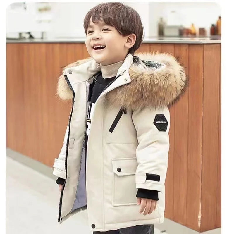 Children's Winter Coat - Waterproof and Warm | Slim Fit Design