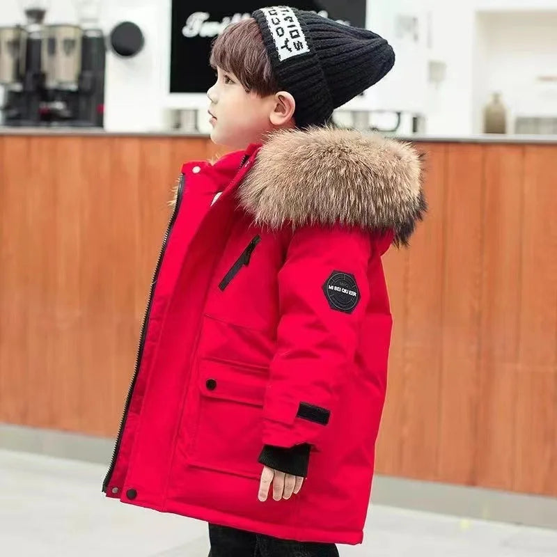 Children's Winter Coat - Waterproof and Warm | Slim Fit Design